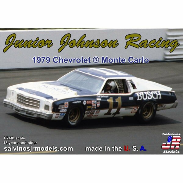 Salvinos Jr Models Junior Johnson 1979 Chevrolet Monte Carlo Cale Racing Parts SJMJJMC1979C